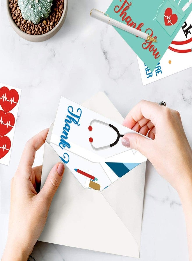 Confetti Healthcare Workers Thank You Card (Pack of 12), Medical Appreciation Card for Nurses, Doctors EMTs Essential Workers Gift Card Set with Envelopes - Image 5